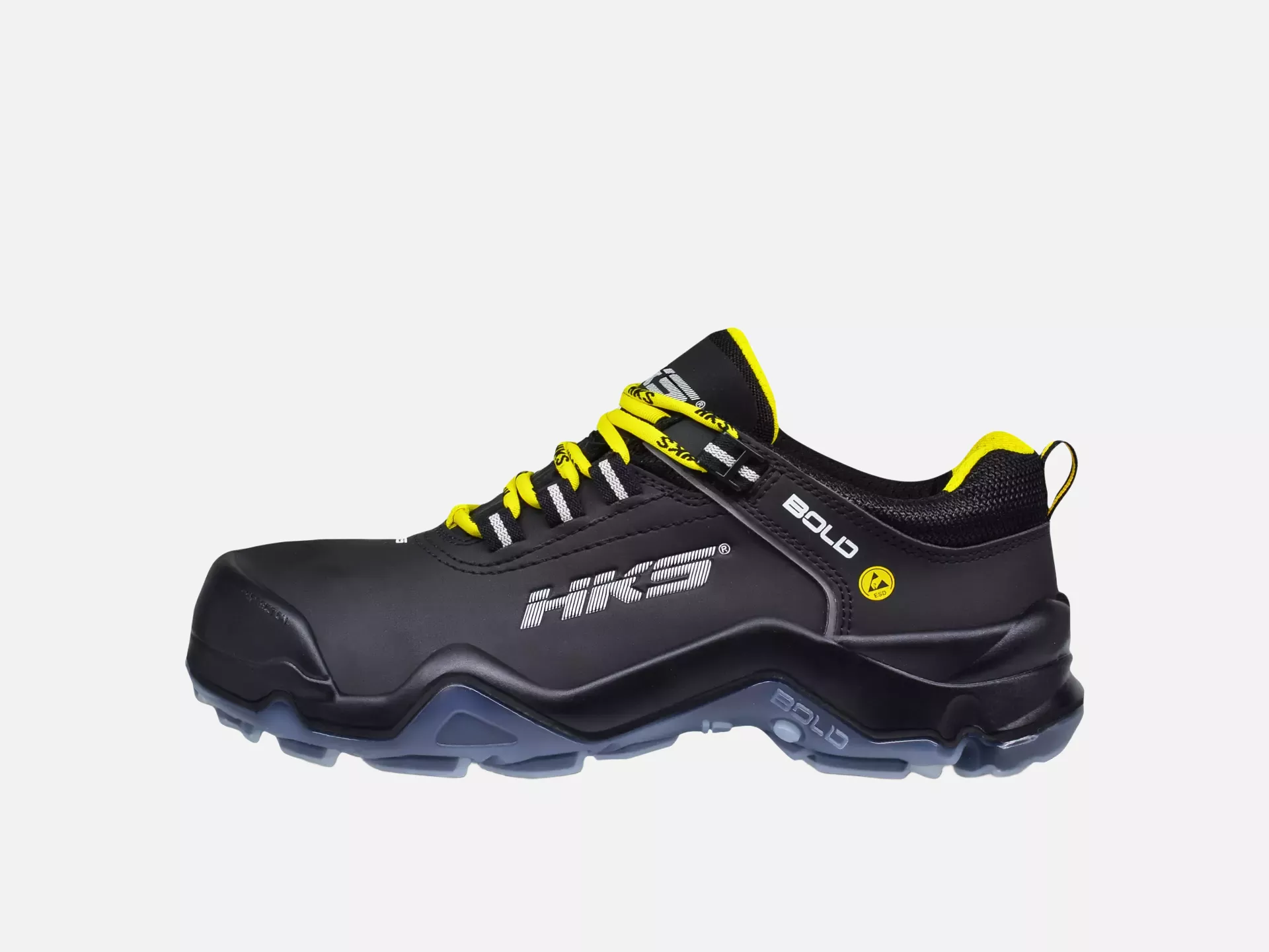 HKS 802828, Bold Speed 1 VTP Low Shoe S3, Black/Yellow, image 2