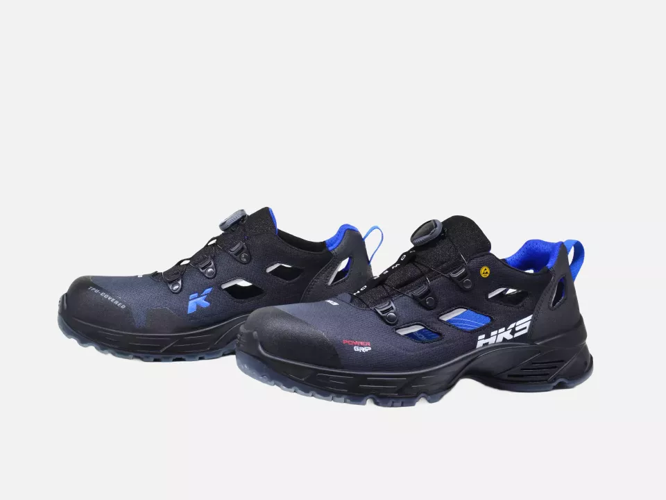HKS 703962, Challenger CPO 45 BOA Low Shoe S1P, Black/Blue, image 1, gallery thumbnail