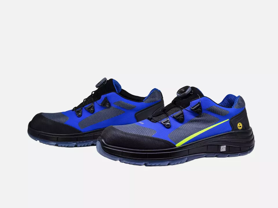 HKS 102182, K-Run BOA 2 BTP Low Shoe S1P, Black/Blue, image 1, gallery thumbnail