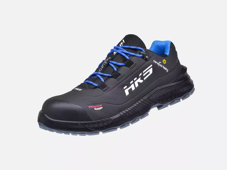 HKS 954058, Barefoot-Feeling BFS 70 Low Shoe S3, Black, image 4, gallery thumbnail