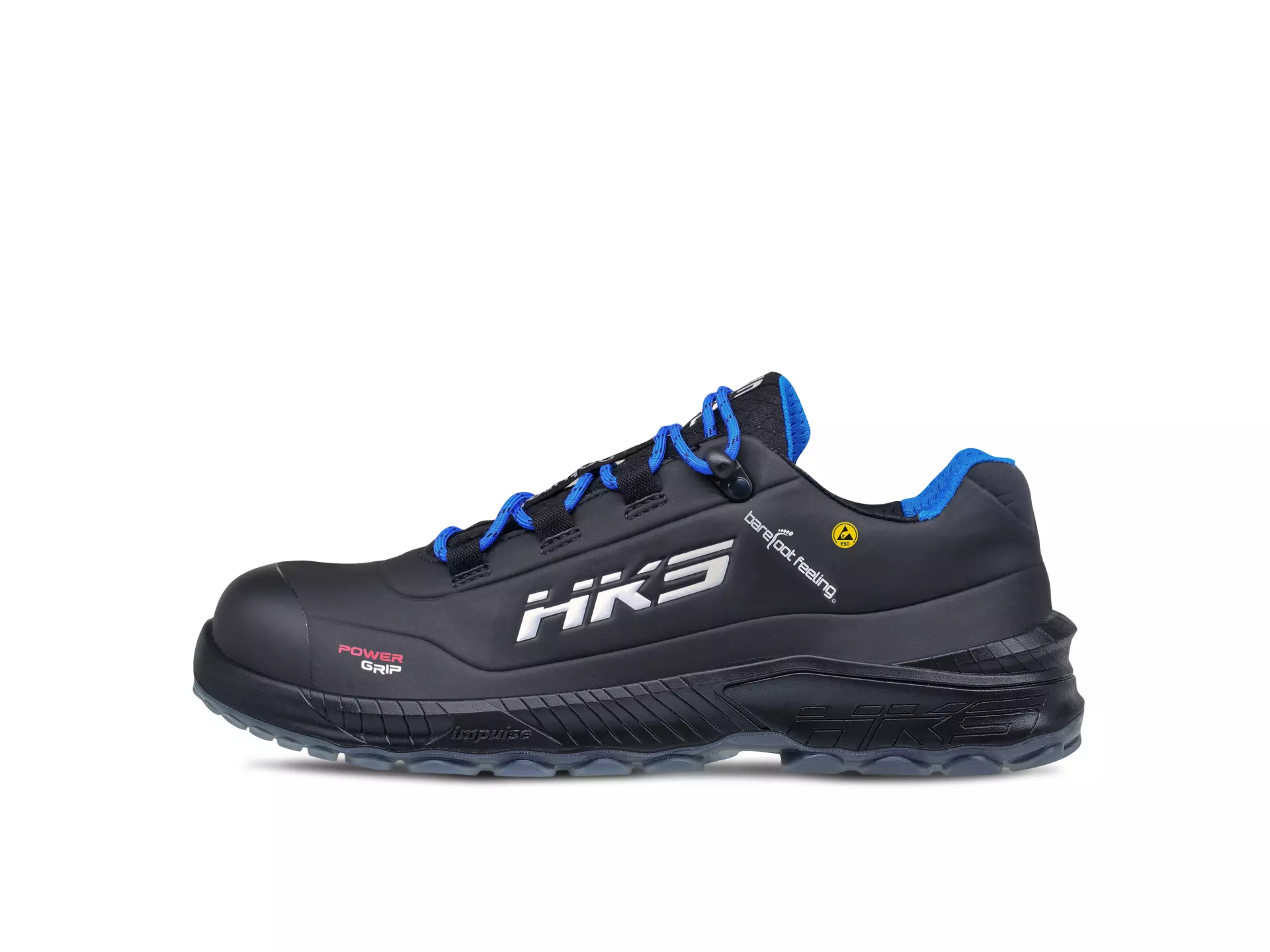 HKS 954058, Barefoot-Feeling BFS 70 matala kenkä S3, musta, image 2
