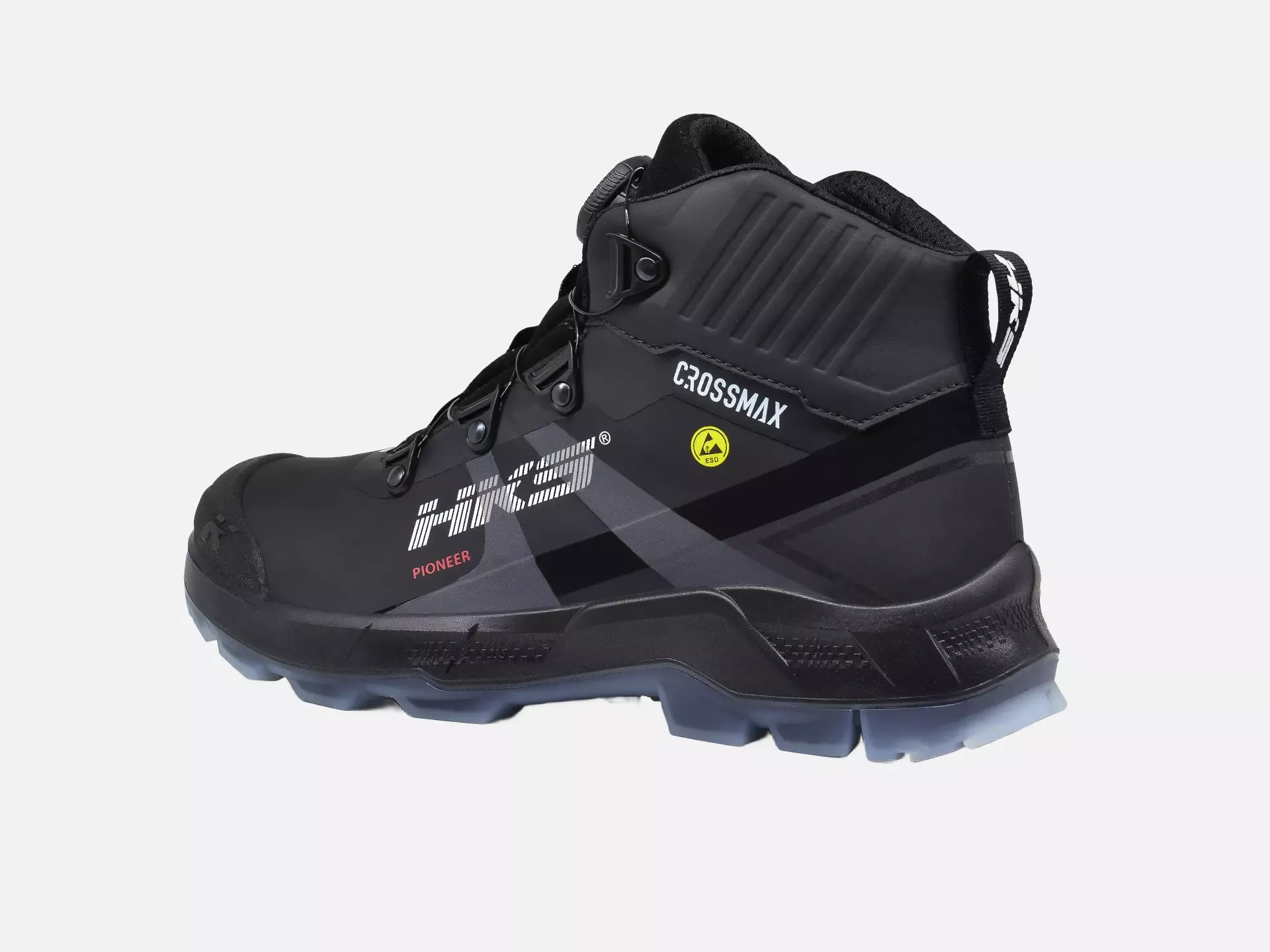 HKS 834082, Crossmax Pioneer BOA Halbhoher Stiefel S3S, Schwarz, image 4
