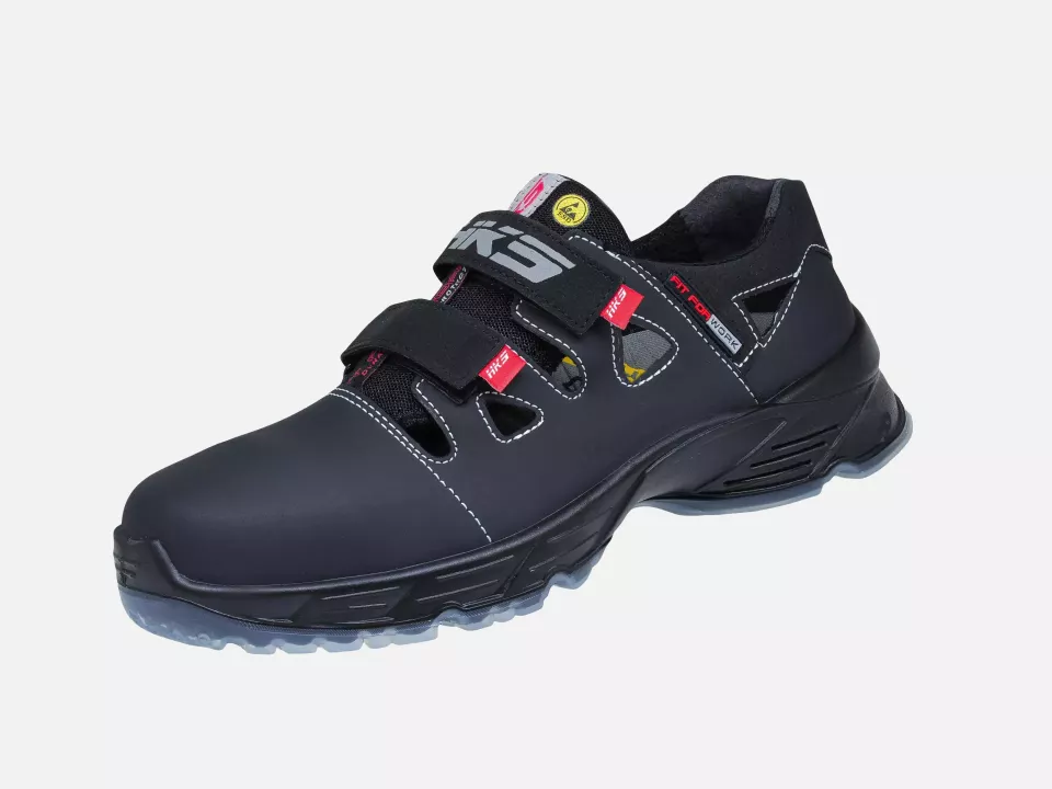 HKS 702110, Challenger Solar Sandal S1, Black, image 3, gallery thumbnail