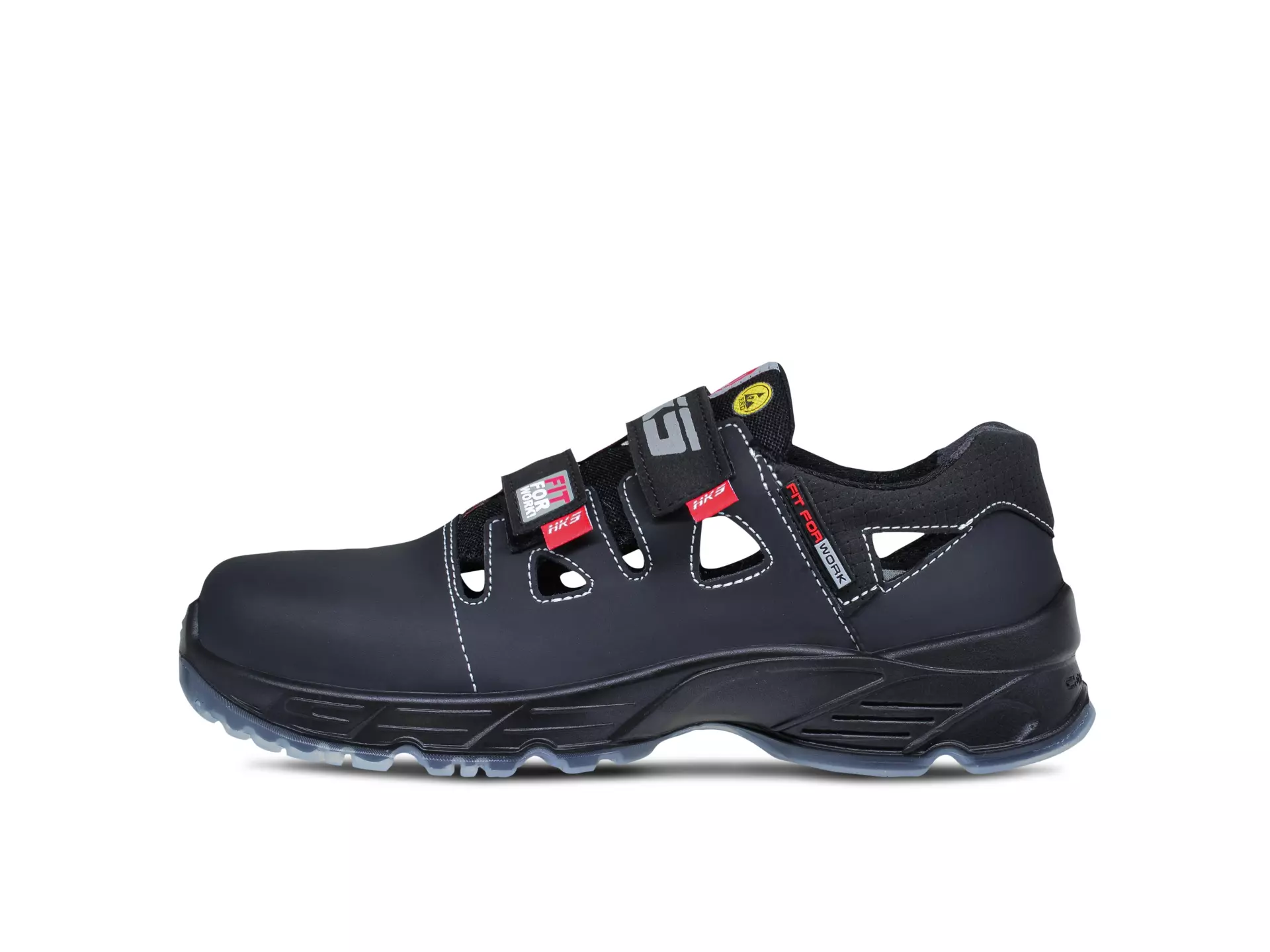 HKS 702110, Challenger Solar Sandal S1, Black, image 2