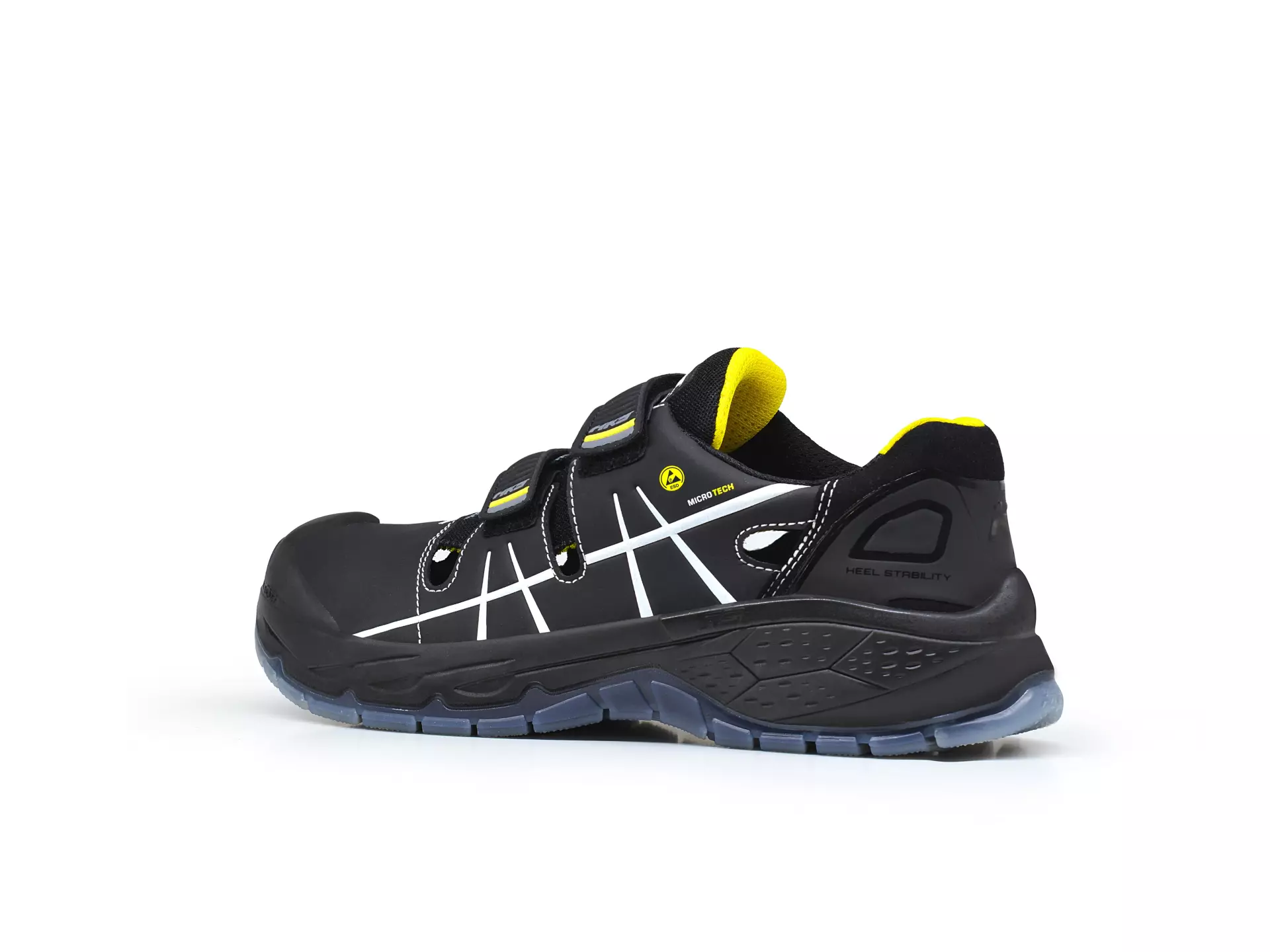 HKS 823042, Running Star RS 282 sandal S1P, black/yellow, image 4