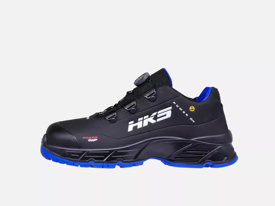 HKS 723822, Challenger CPO 10 BOA R Low Shoe S3, Black/Blue, image 2, gallery thumbnail