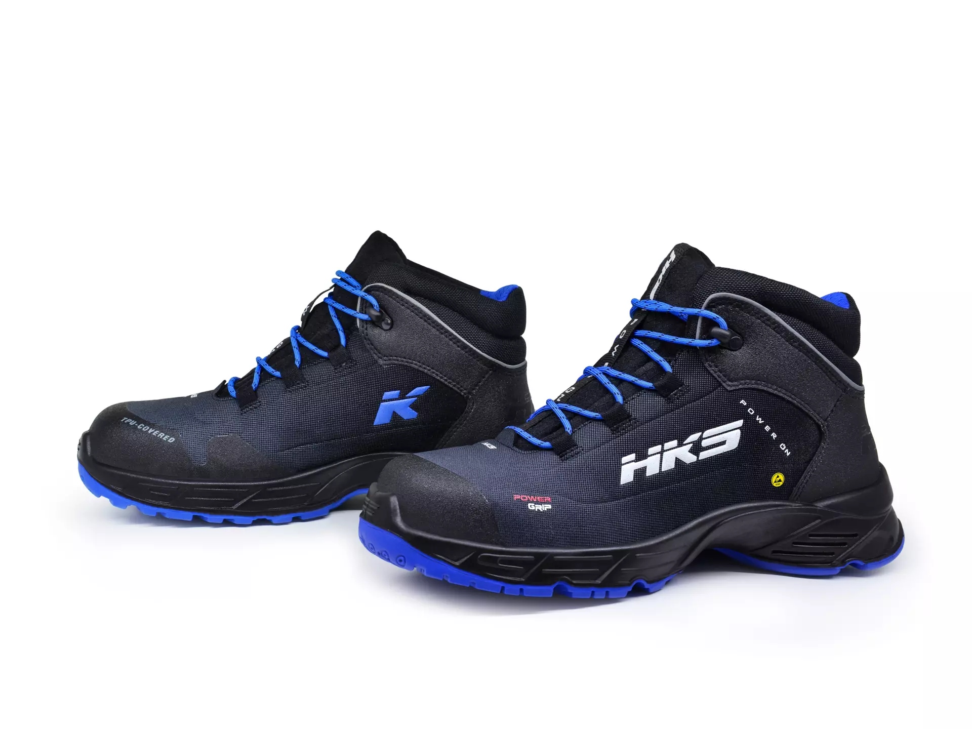 HKS 723892, Challenger CPO 55 R Mid Boot S3, Black/Blue