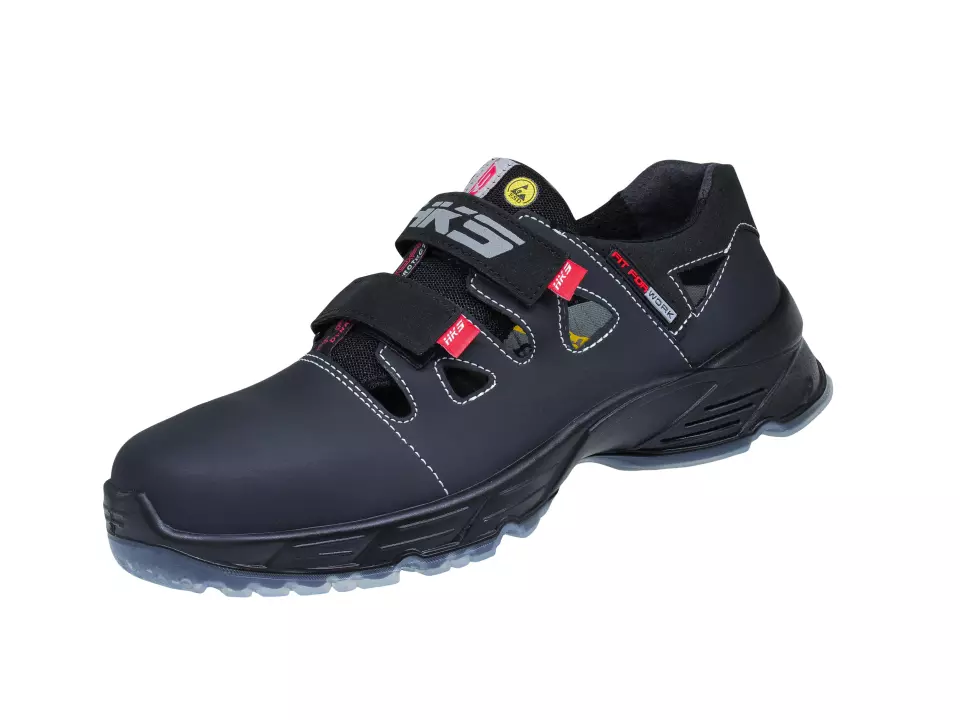 HKS 702110, Challenger Solar Sandal S1, Black, image 3, gallery thumbnail