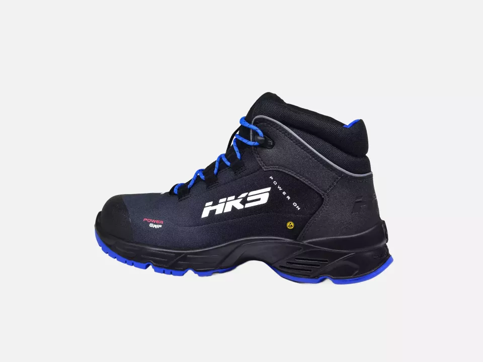 HKS 723892, Challenger CPO 55 R Mid Boot S3, Black/Blue, image 4, gallery thumbnail