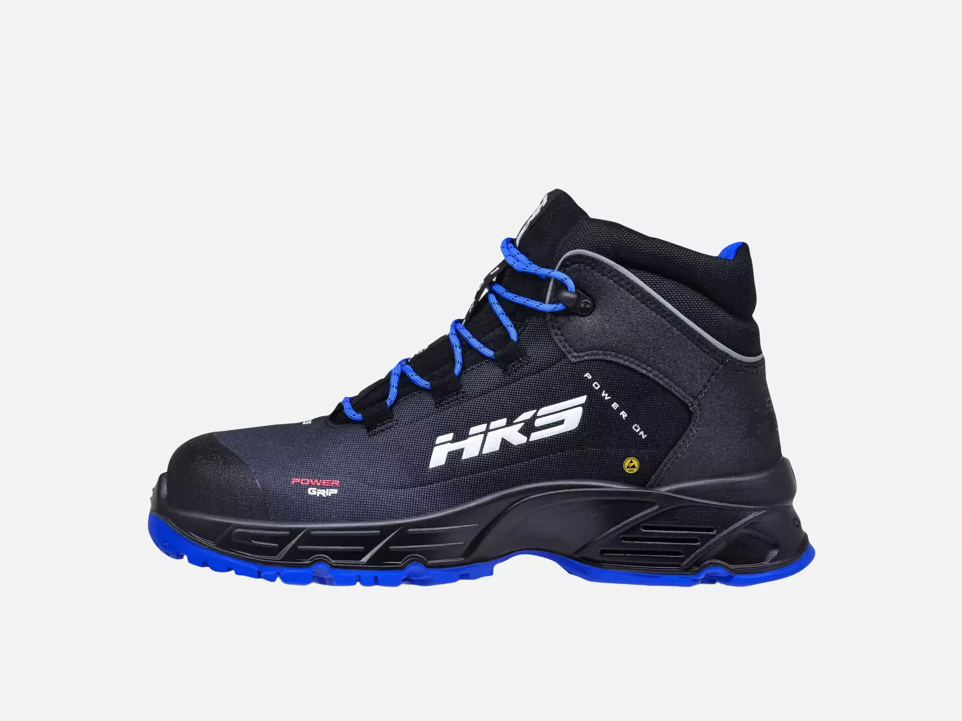 HKS 723892, Challenger CPO 55 R Mid Boot S3, Black/Blue, image 2