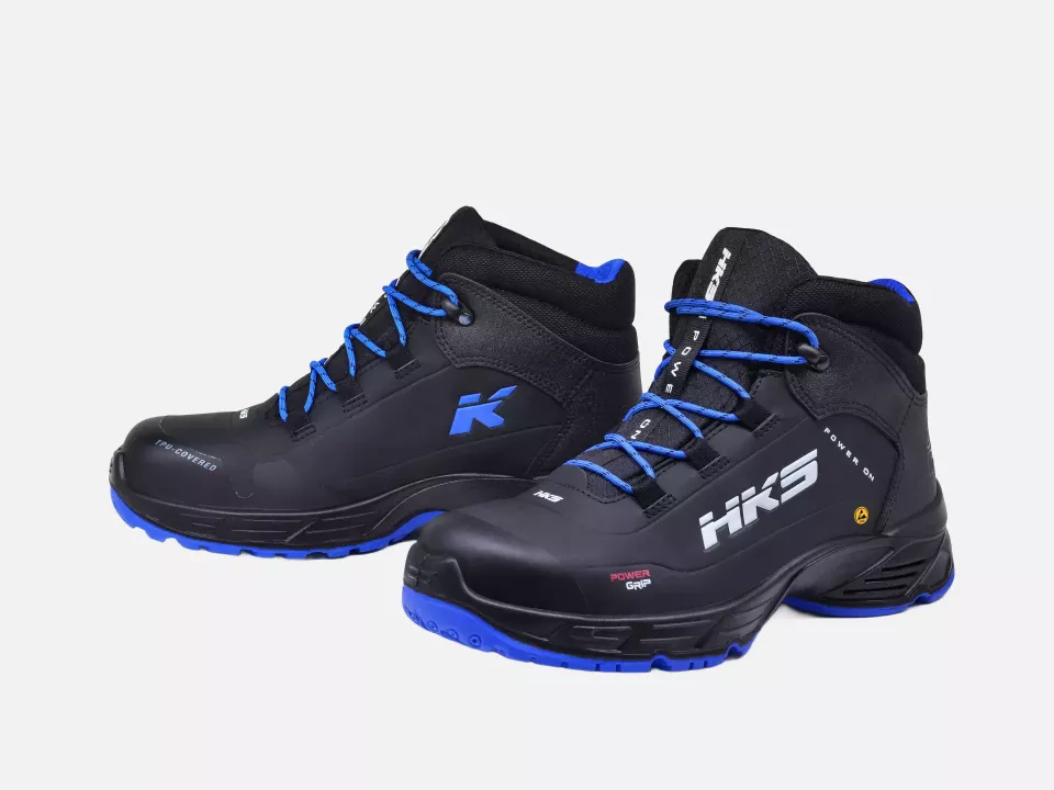 HKS 723862, Challenger CPO 50 R Mid Boot S3, Black/Blue, image 1, gallery thumbnail