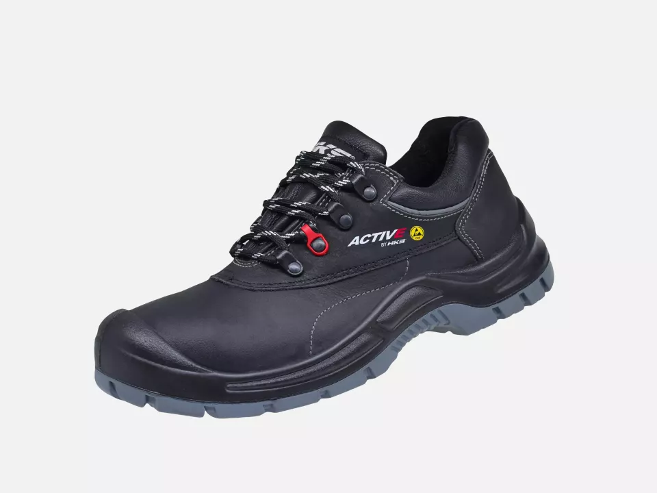 HKS 555021, Active A 400 Low Shoe S3, Black, image 3, gallery thumbnail
