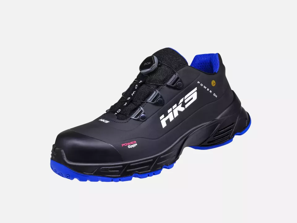 HKS 723822, Challenger CPO 10 BOA R Low Shoe S3, Black/Blue, image 3, gallery thumbnail