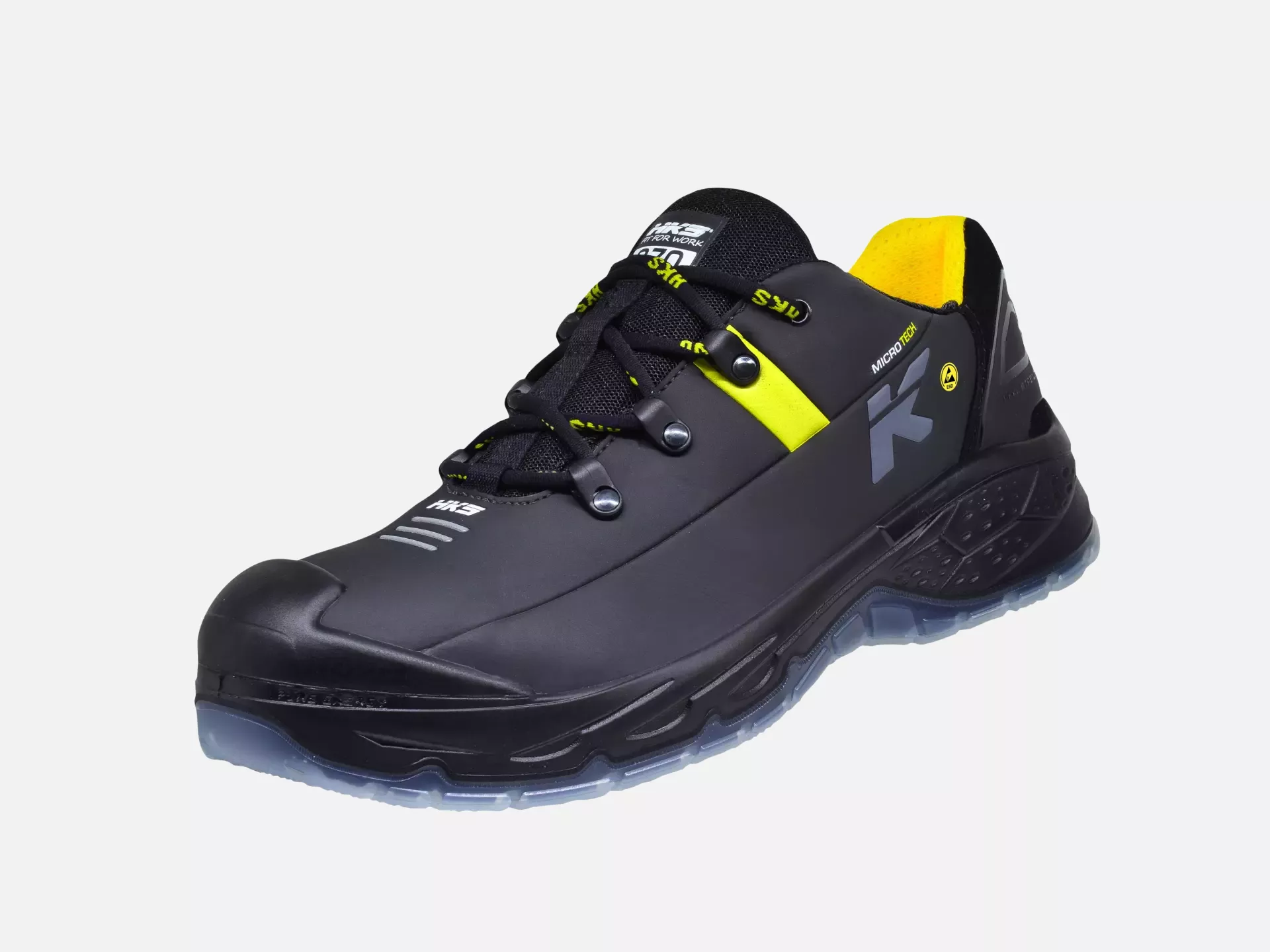 HKS 823442, Running Star RS 270 Halbschuh S3, Schwarz/Gelb, image 3