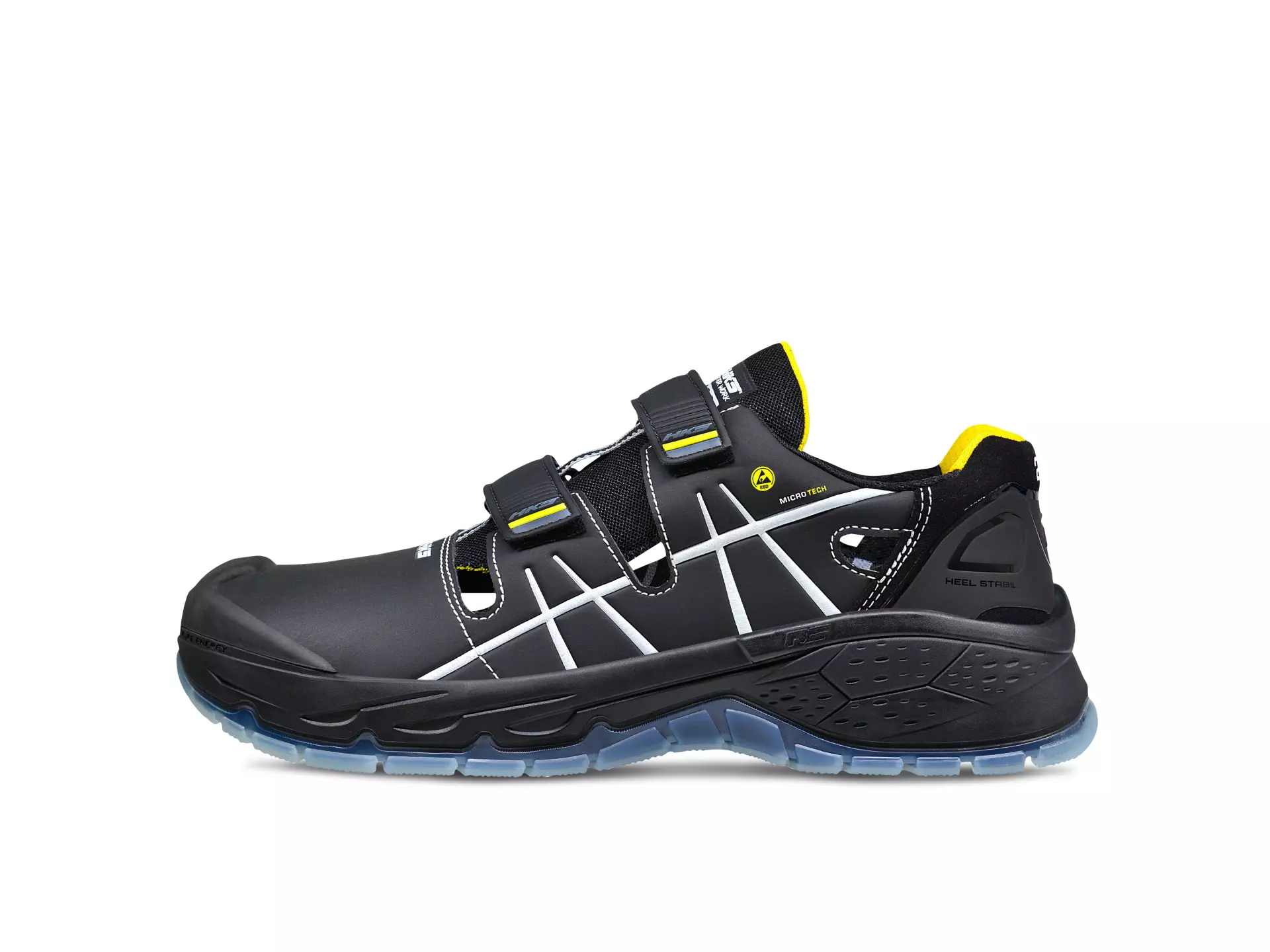 HKS 823042, Running Star RS 282 sandal S1P, black/yellow, image 2