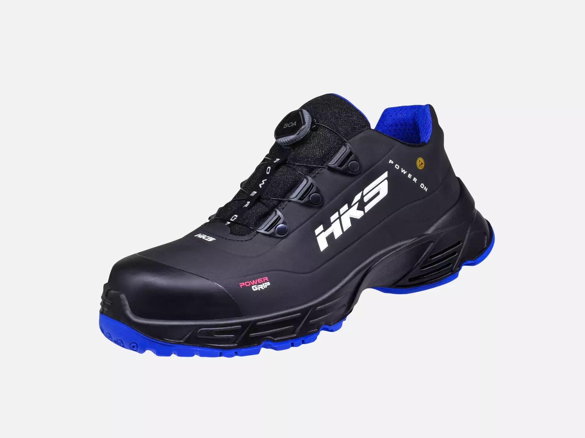 HKS 723822, Challenger CPO 10 BOA R Low Shoe S3, Black/Blue, image 3