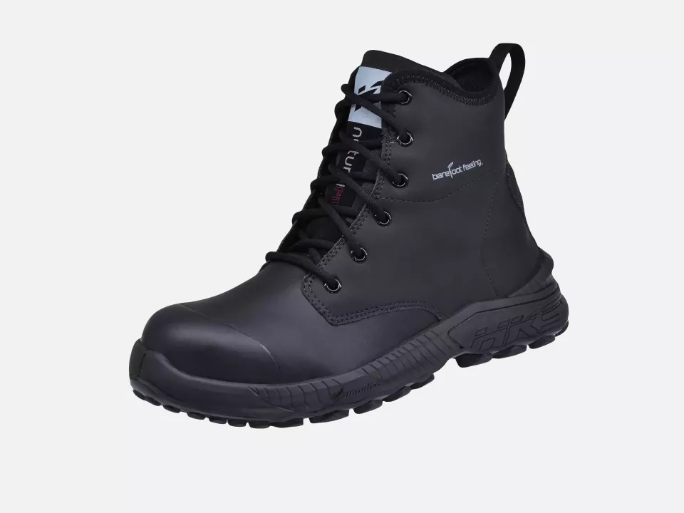 HKS 953688, Barefoot-Feeling BFS 90 Mid Boot S3, Black, image 4, gallery thumbnail
