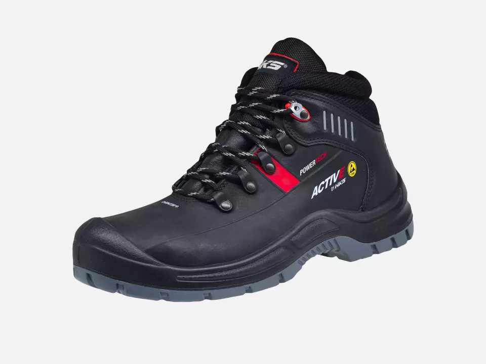 HKS 555312, Active A 275 Mid-High Boot S3, Black, image 3, gallery thumbnail