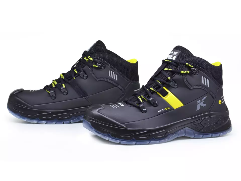 HKS 823462, Running Star RS 275 Mid Boot S3, Black/Yellow, image 1, gallery thumbnail