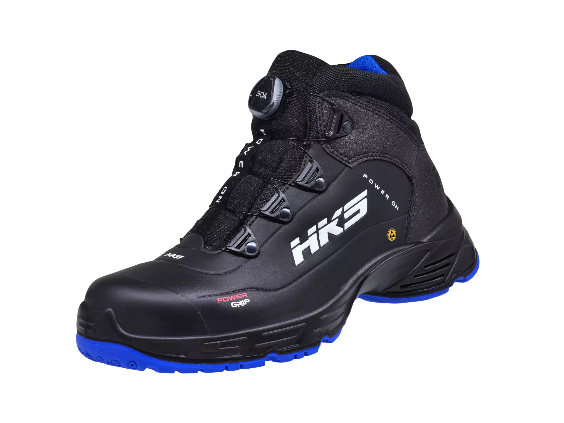 HKS 724002, Challenger CPO 50 BOA R Halbhoher Stiefel S3, Schwarz, image 3