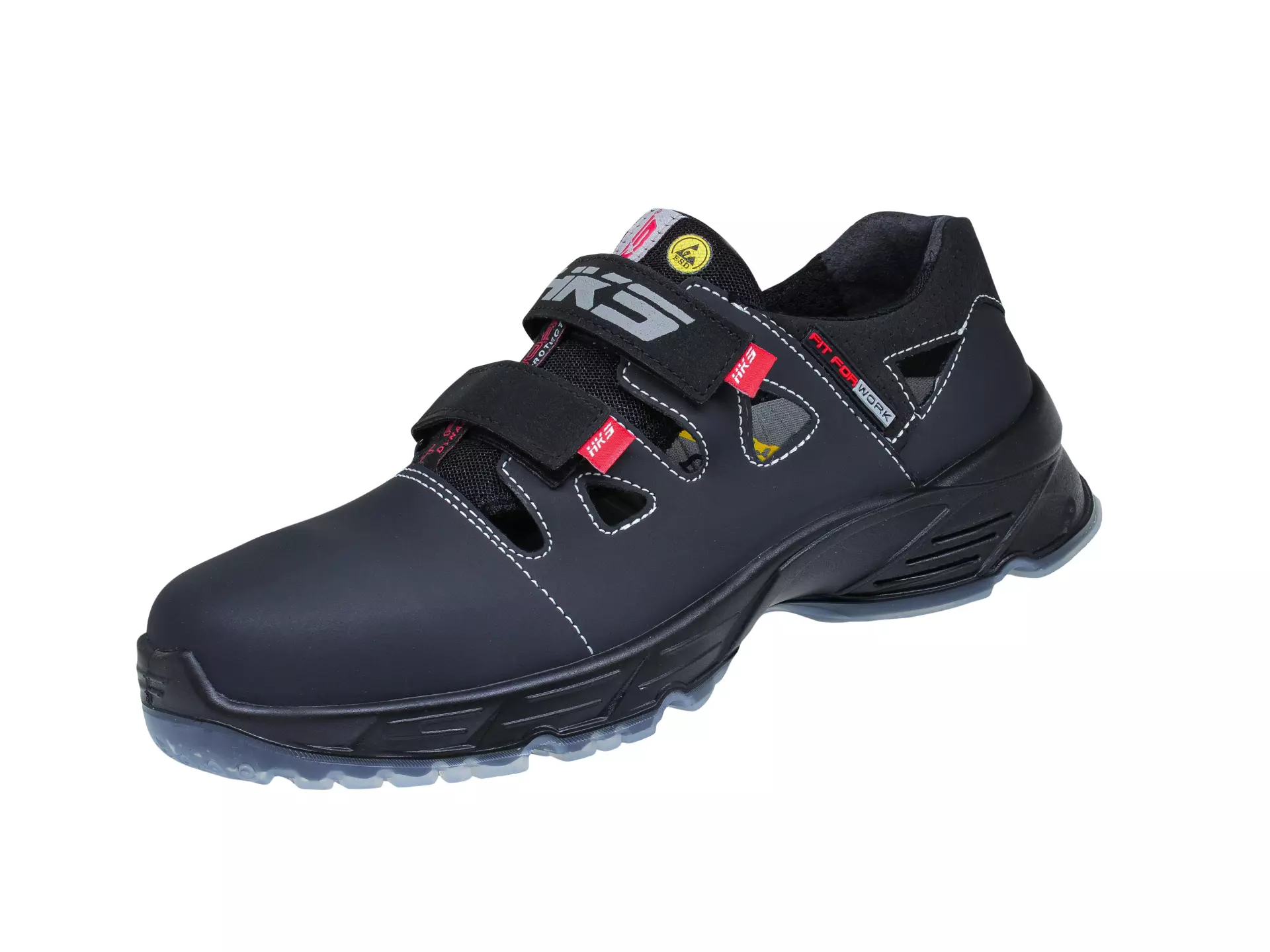 HKS 702110, Challenger Solar Sandal S1, Black, image 3