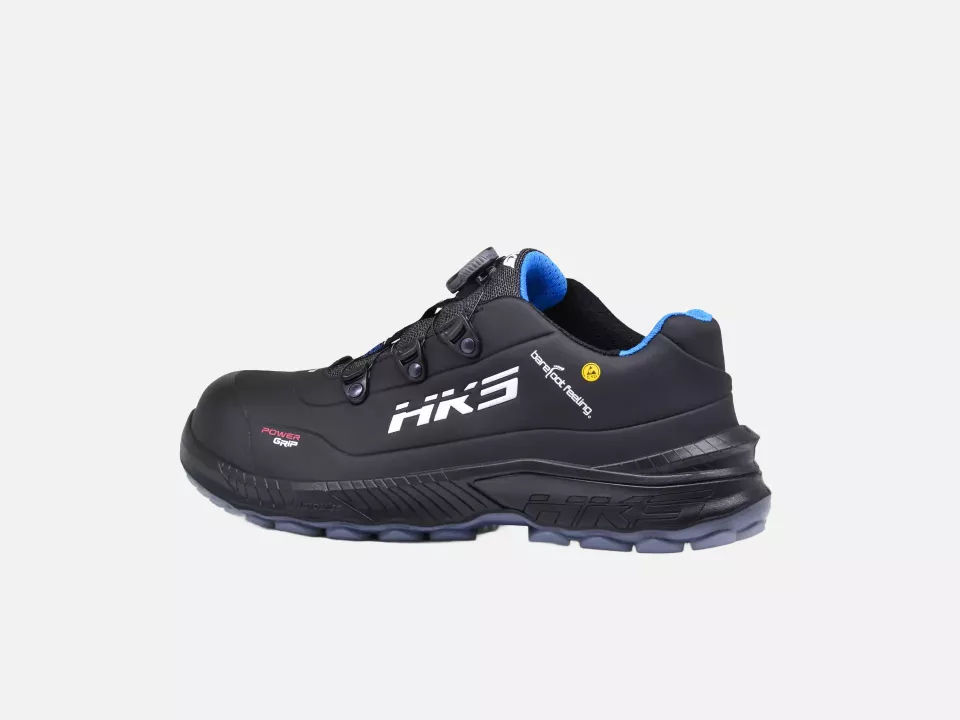 HKS 954028, Barefoot-Feeling BFS 70 BOA Low Shoe S3, Black, image 4, gallery thumbnail