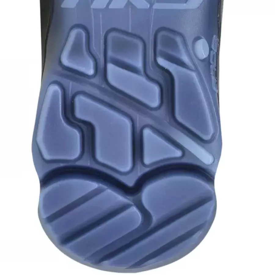 **Anti-Slip Outsole** keeps you steady on slippery surfaces, giving reliable traction wherever you go.