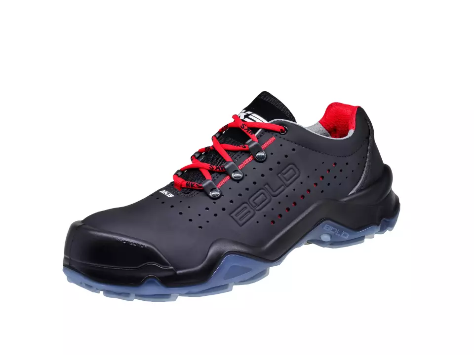 HKS 802938, Bold Air 4 VTP Halbschuh S1P, Grau/Rot, image 3, gallery thumbnail