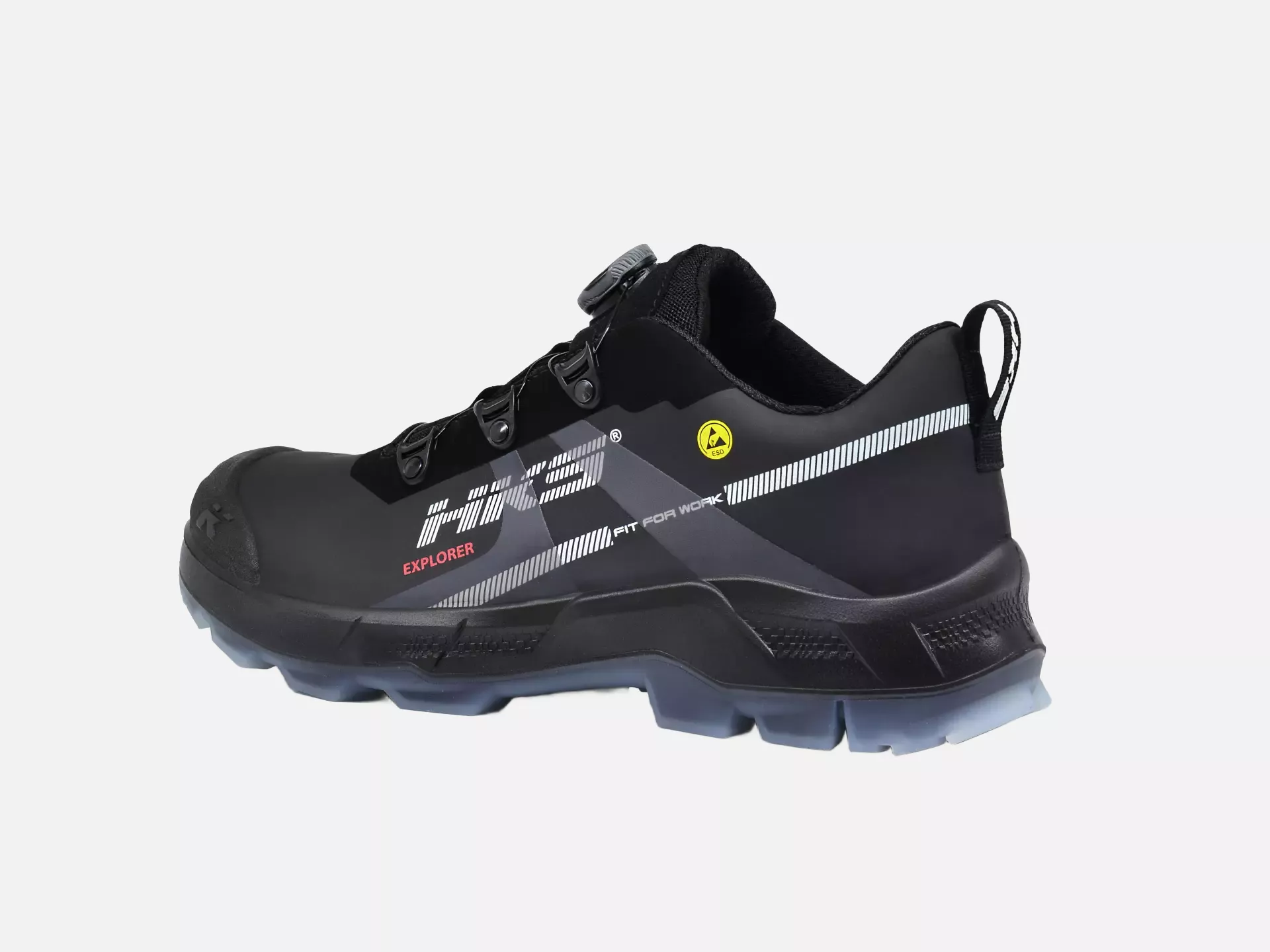 HKS 834102, Crossmax Explorer BOA Halbschuh S3S, Schwarz, image 4