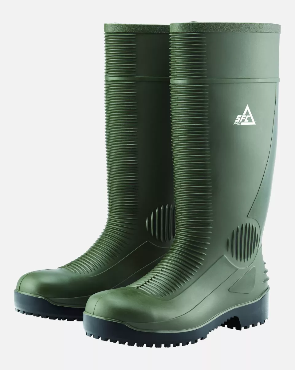 Shoes For Crews 70557, BASTION Unisex Boot, Green, image 10, gallery thumbnail