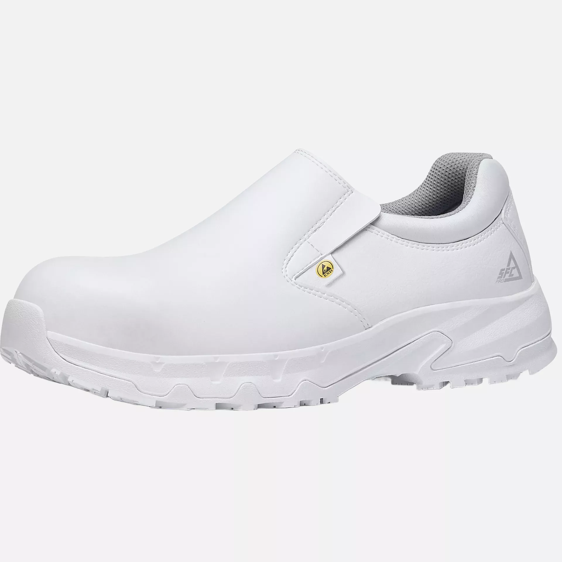 Shoes For Crews 76643, BRANDON ESD NCT Shoes, White, image 4