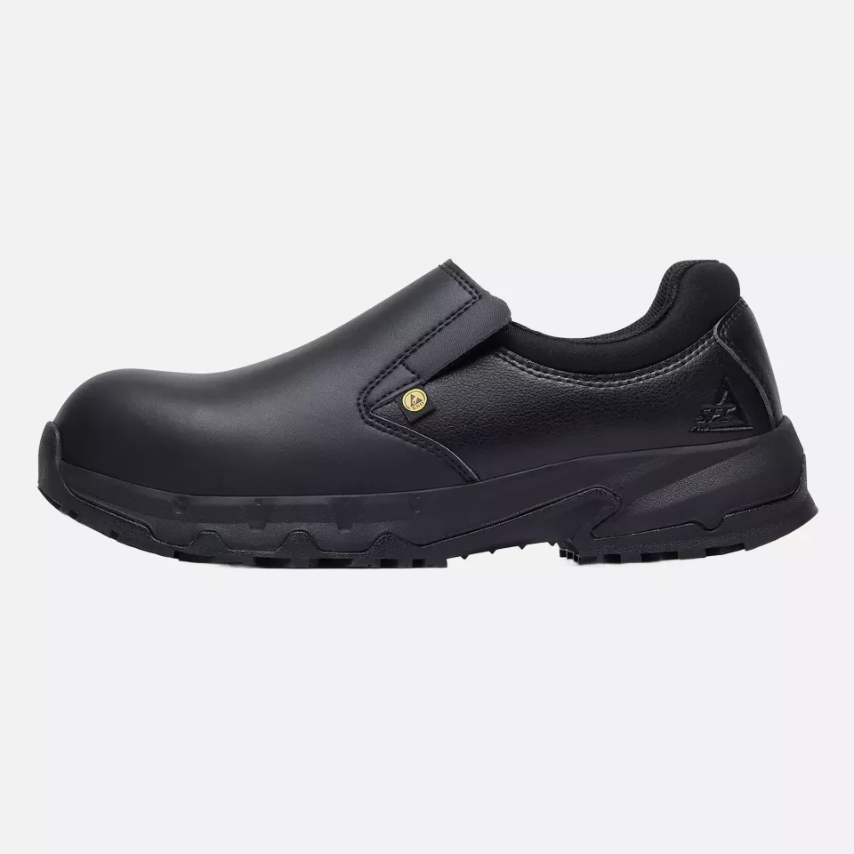 Shoes For Crews 76642, BRANDON ESD NCT Shoes, Black, image 3, gallery thumbnail