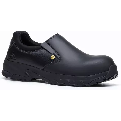  76642, Shoes For Crews BRANDON ESD NCT Shoes, Black