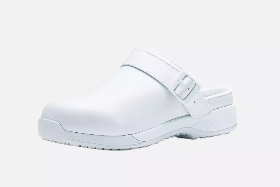 Shoes For Crews 80046, TRISTON CT Shoes, White, image 4, gallery thumbnail