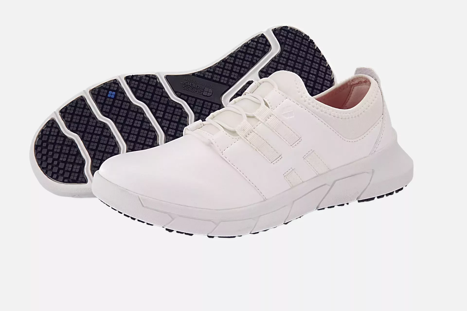 Shoes For Crews 32709, KARINA Women's White Shoes, image 12