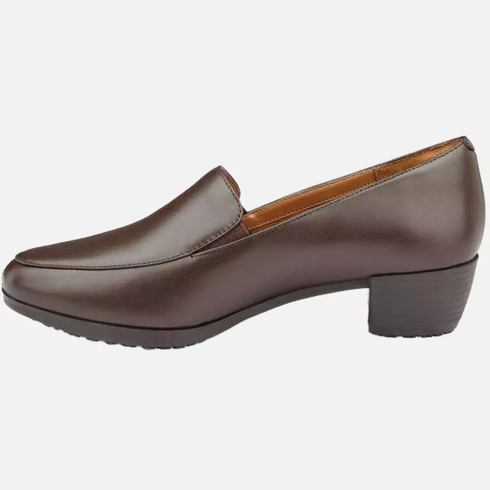 Shoes For Crews 55861, ENVY III Shoes, Brown, image 2, gallery thumbnail