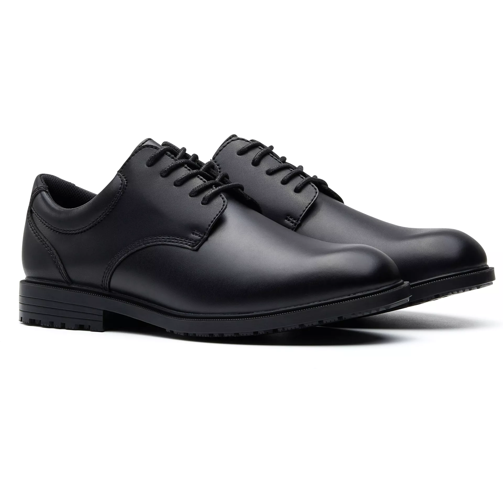 Shoes For Crews 20321, CAMBRIDGE III Slip Resistant Leather Shoe, Black, image 9