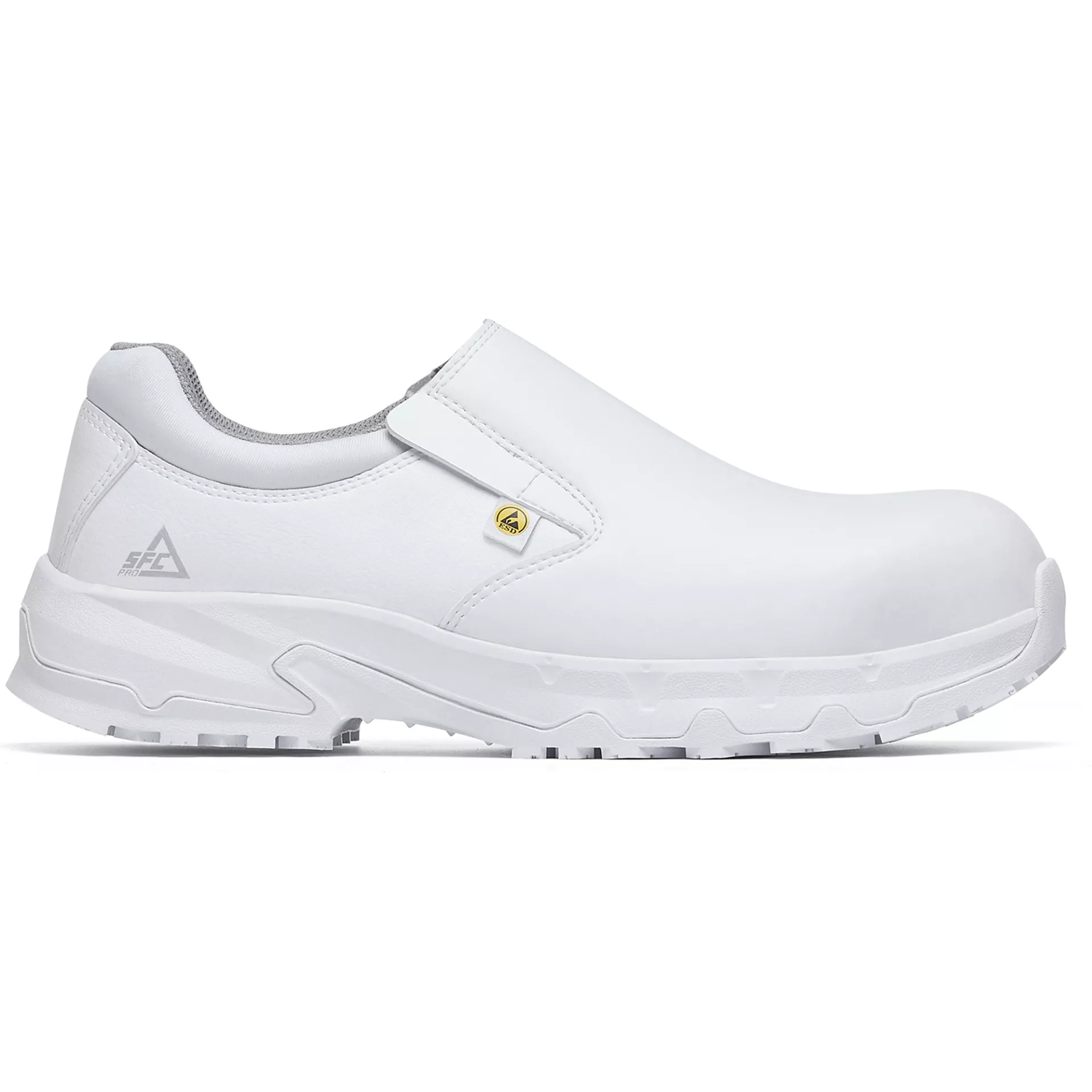 Shoes For Crews 76643, BRANDON ESD NCT Shoes, White, image 2