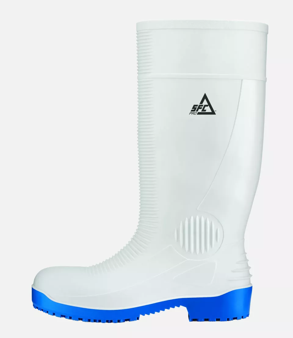 Shoes For Crews 76690, BASTION Unisex Boot, White, image 3, gallery thumbnail