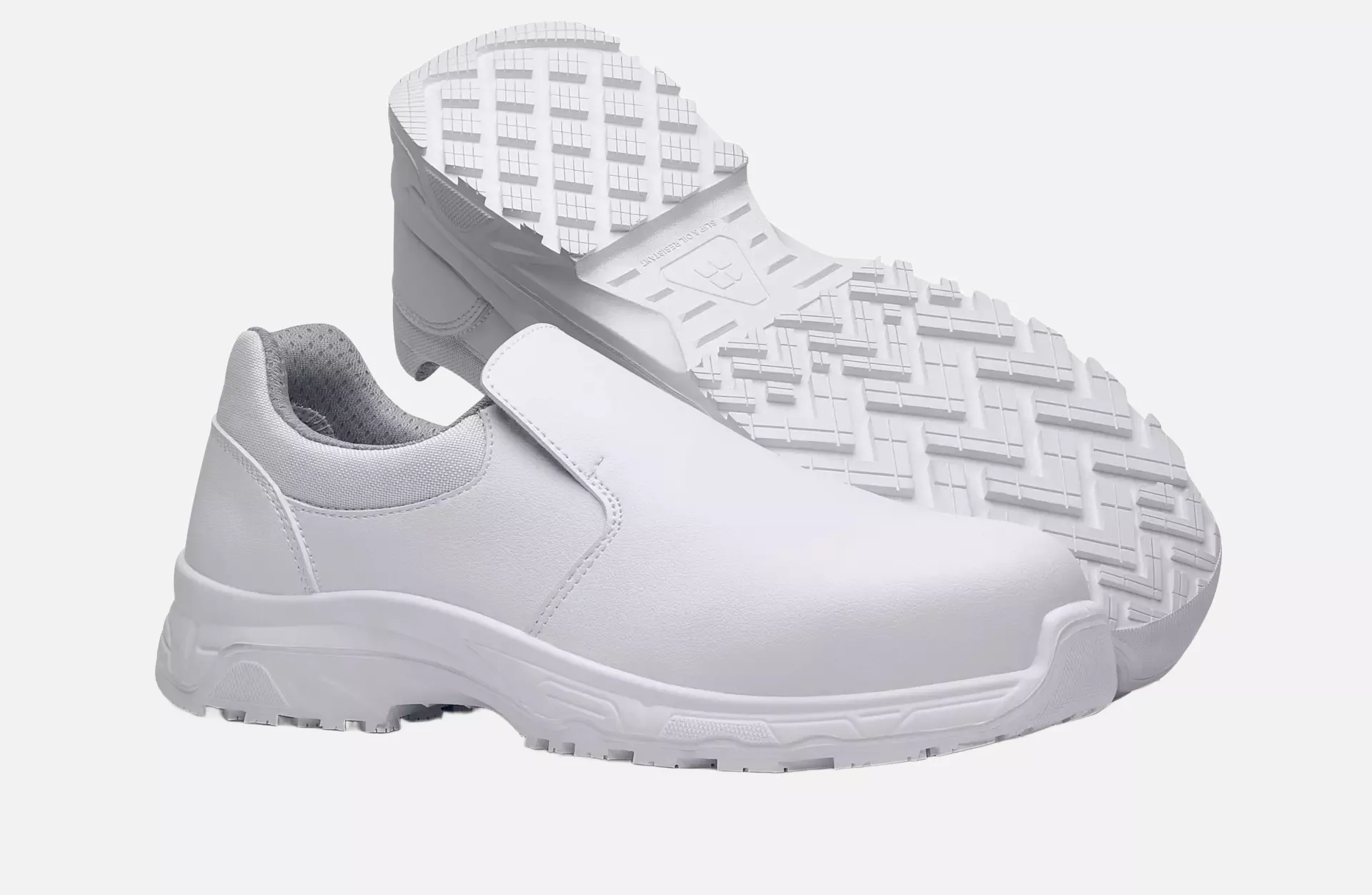 Shoes For Crews 72445, Catania Shoes, White, image 12