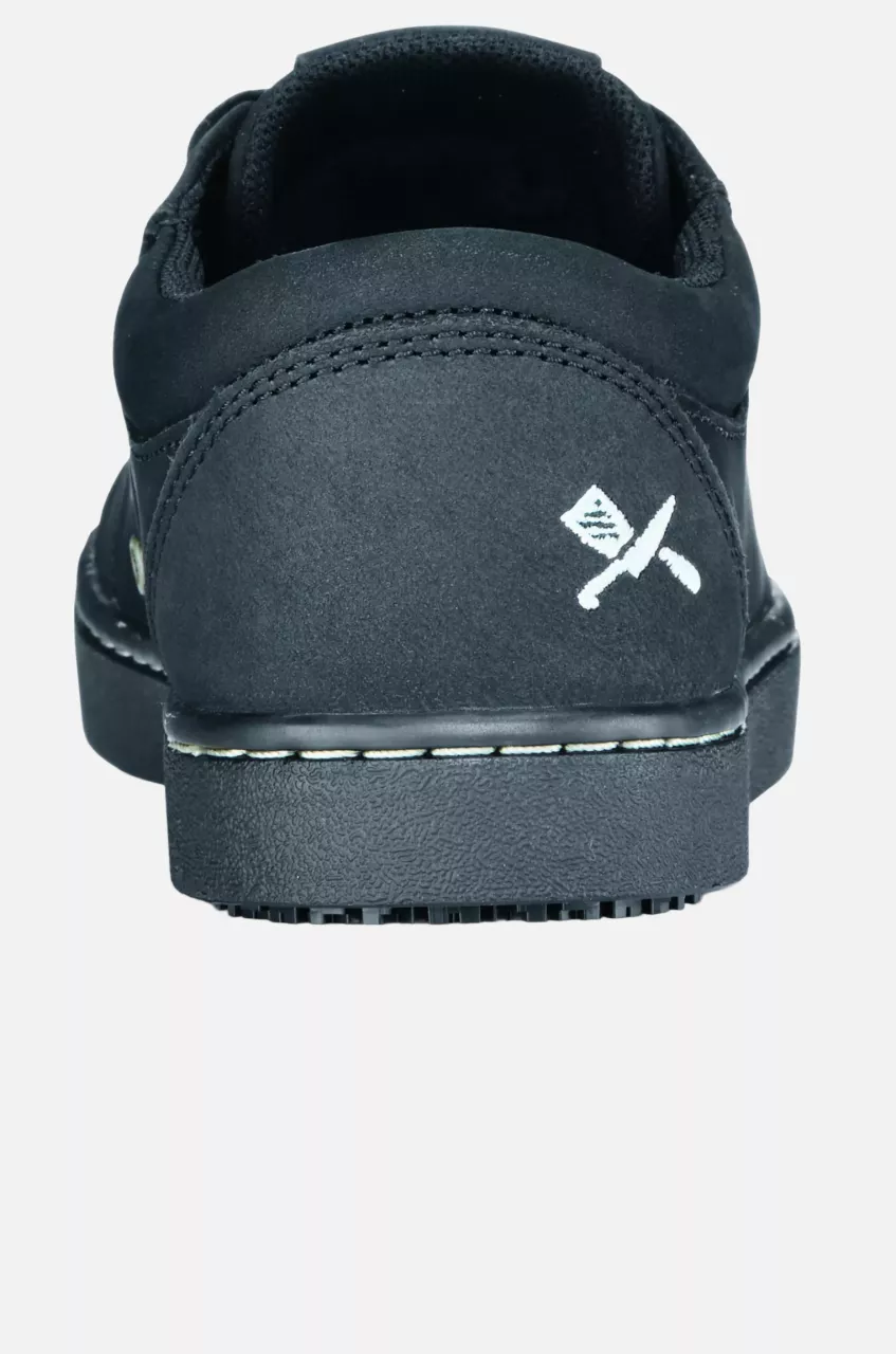 Shoes For Crews M31174, MAVI Leder Schuhe, Schwarz, image 6, gallery thumbnail