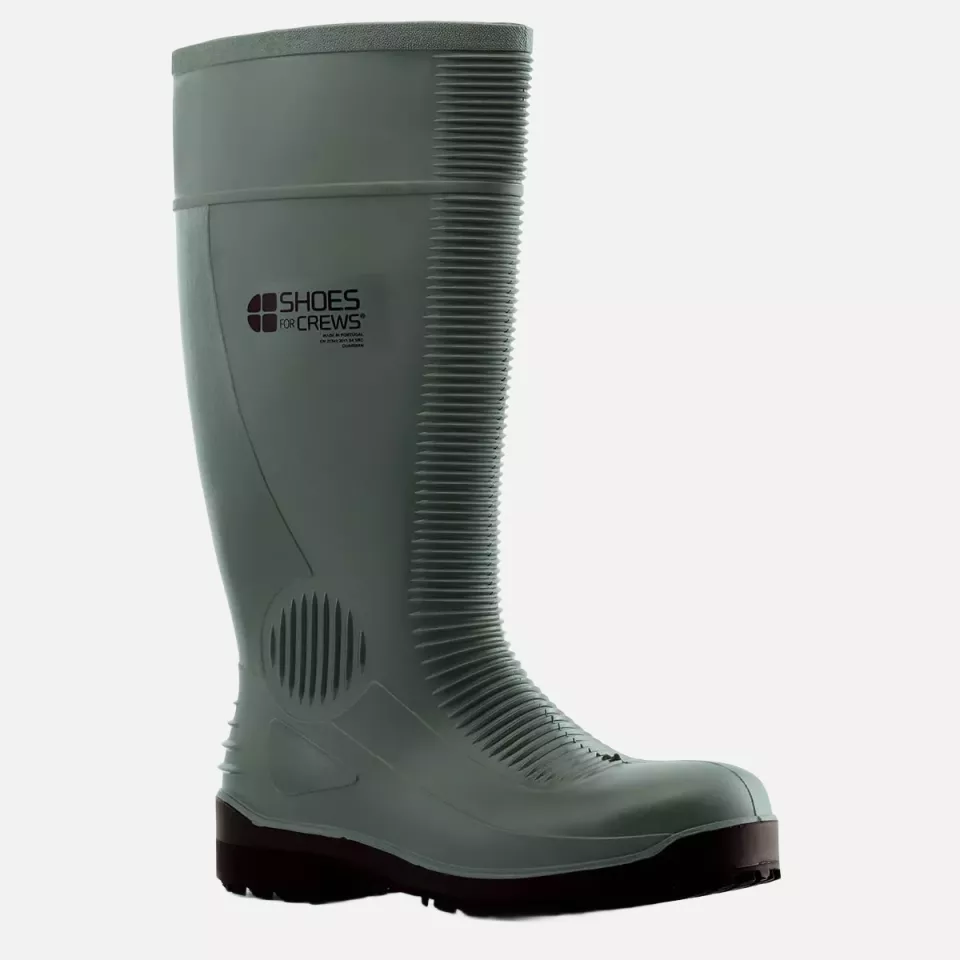 Shoes For Crews 2018, GUARDIAN WELLINGTON Boot, Green, image 10, gallery thumbnail