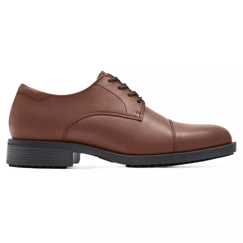 Shoes For Crews 1211P, SENATOR Black Label Men's Brown Shoes, image 1, gallery thumbnail