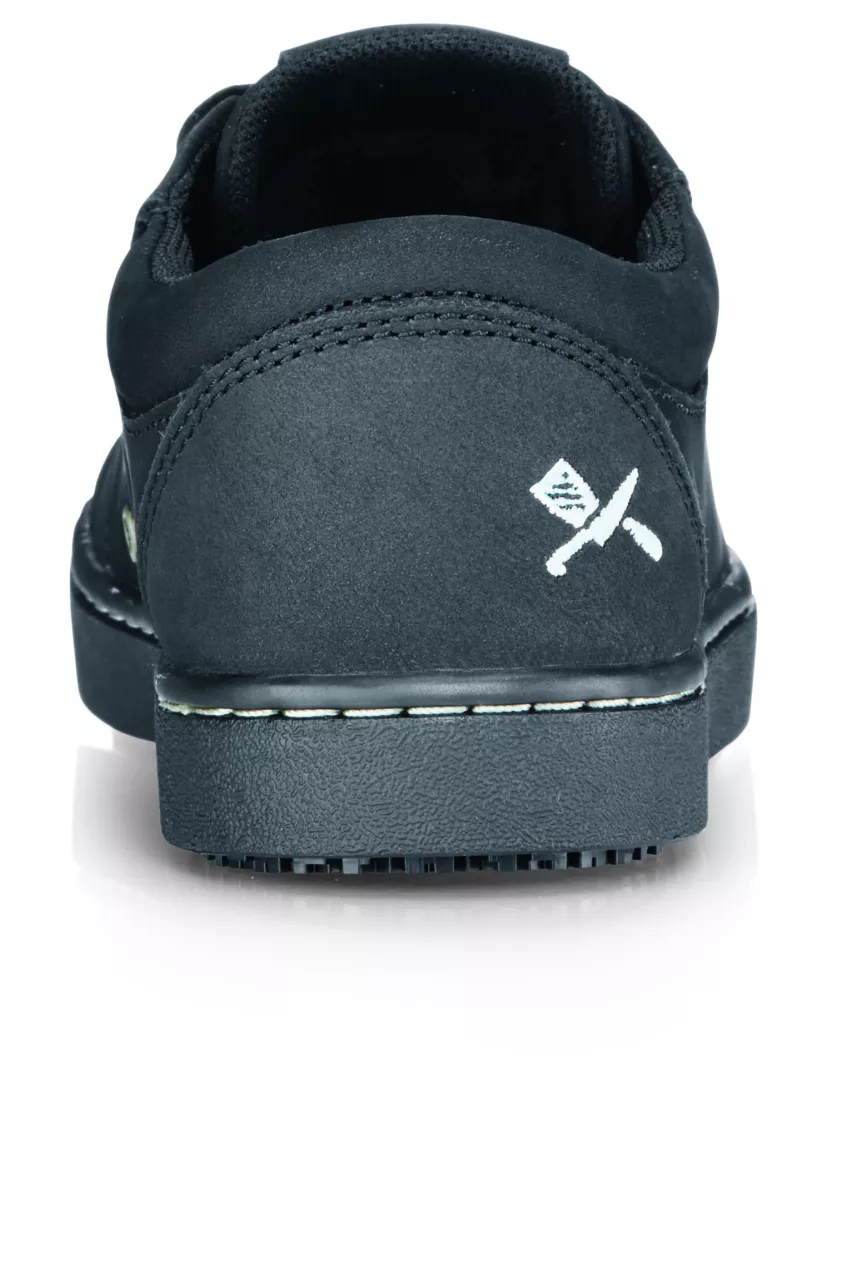 Shoes For Crews M31174, MAVI Leather Shoes, Black, image 6, gallery thumbnail