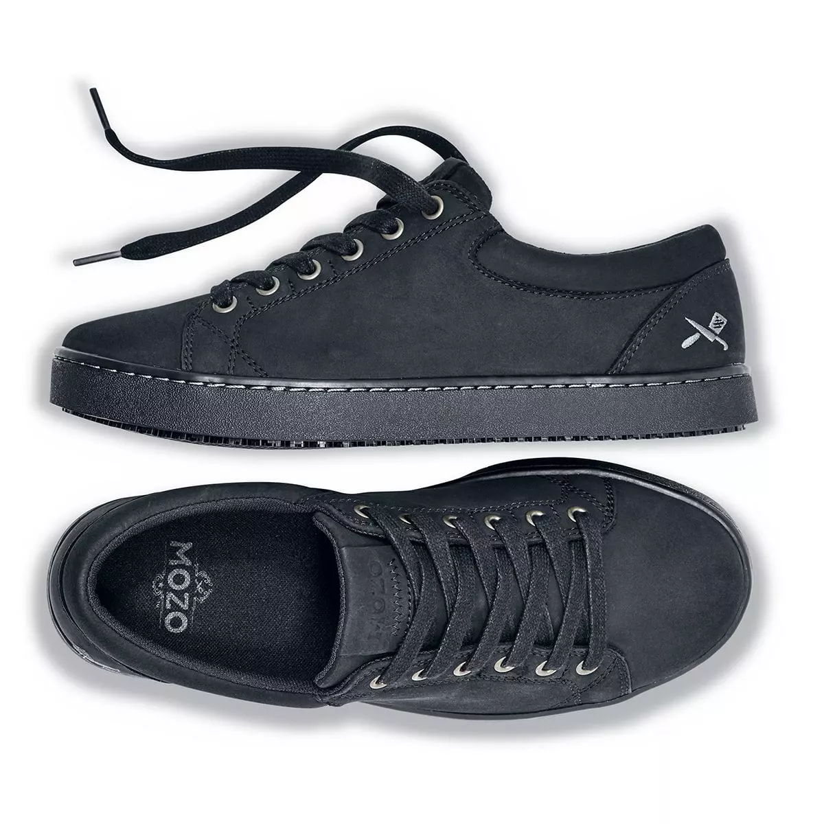 Shoes For Crews M11057, FINN Black Leather Schuhe, image 2