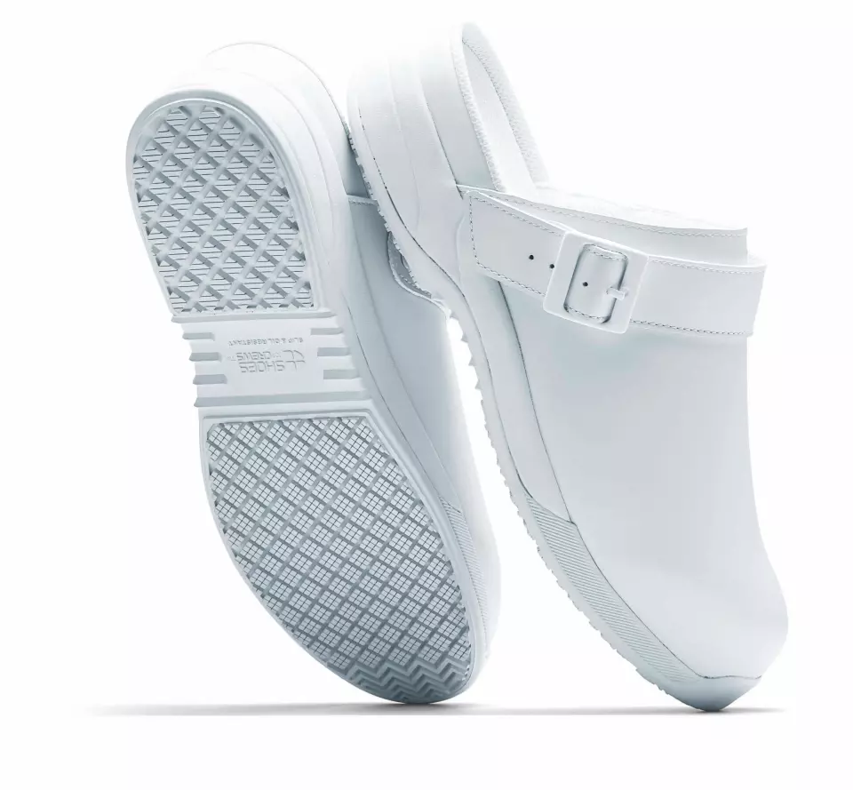 Shoes For Crews 80046, TRISTON CT Shoes, White, image 2, gallery thumbnail