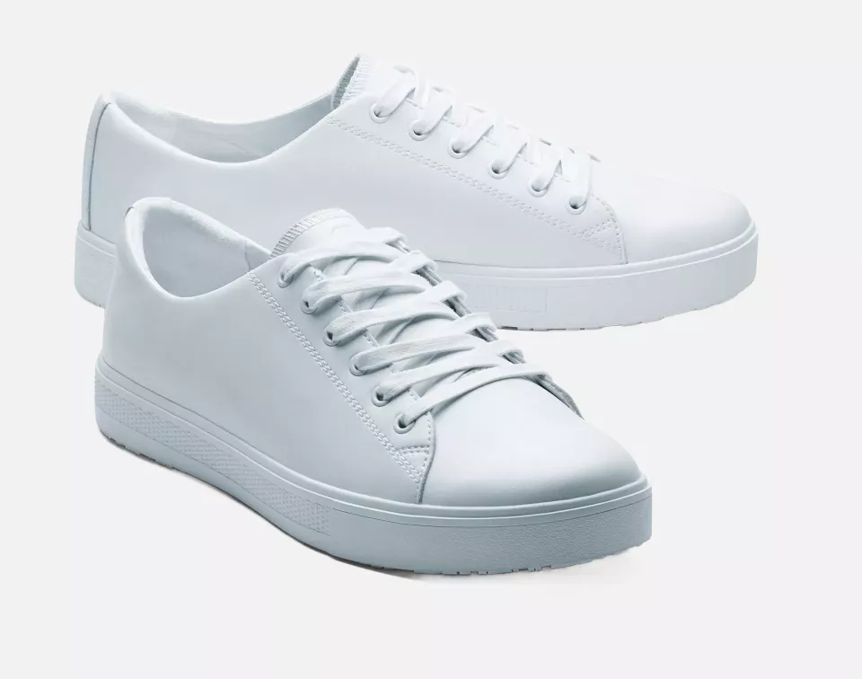 Shoes For Crews 38960, OLD SCHOOL LOW-RIDER IV Unisex Shoes, White, image 11, gallery thumbnail