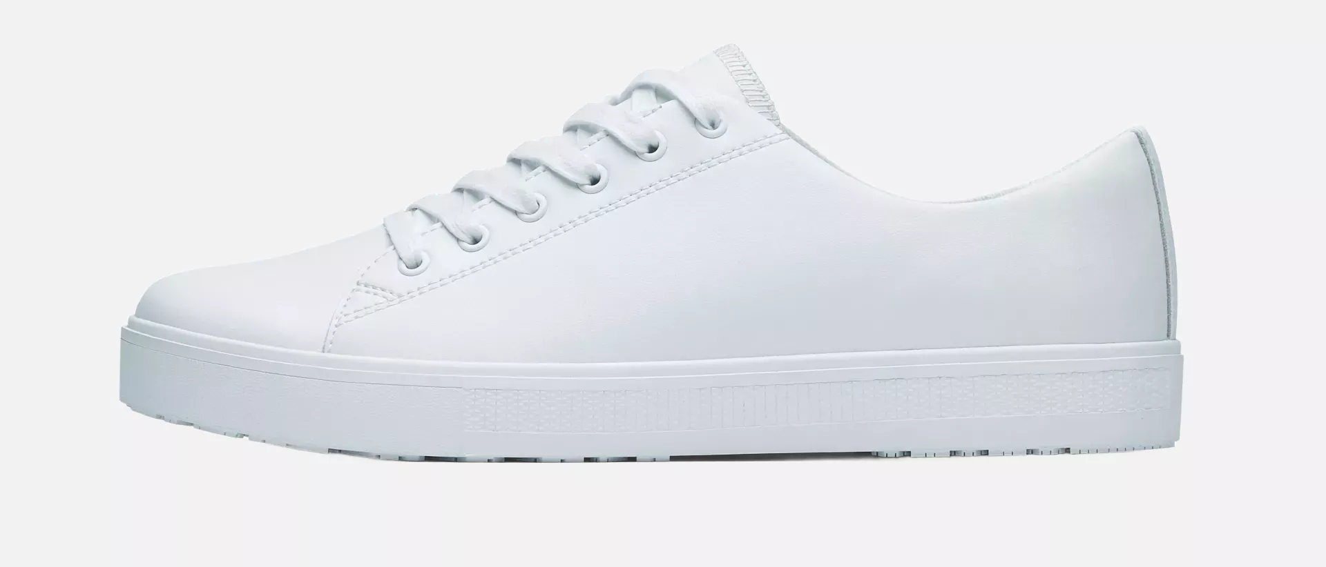 Shoes For Crews 38960, OLD SCHOOL LOW-RIDER IV Unisex Shoes, White, image 3