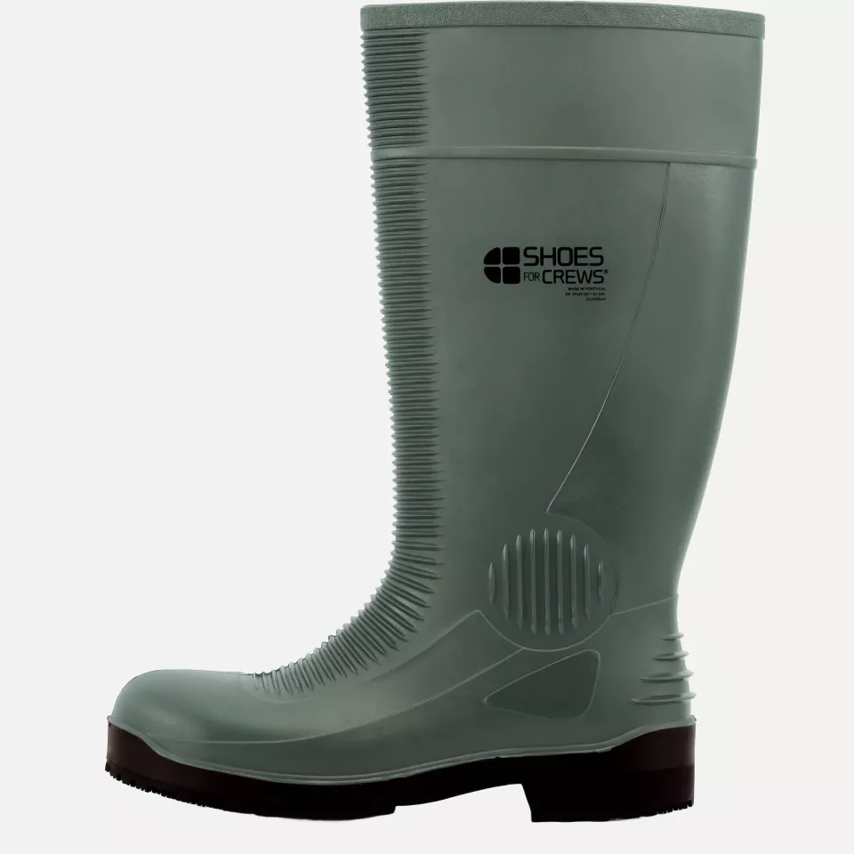 Shoes For Crews 2018, GUARDIAN WELLINGTON Boot, Green, image 3, gallery thumbnail
