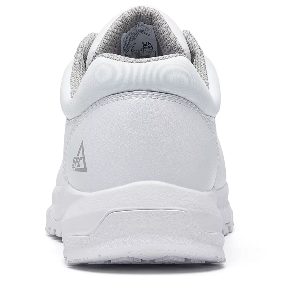 Shoes For Crews 72534, BARRA ESD NCT Shoes, White, image 6, gallery thumbnail